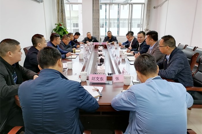 广西林权交易中心 广西南宁林化生物科技有限公司到东升国际官网集团调研