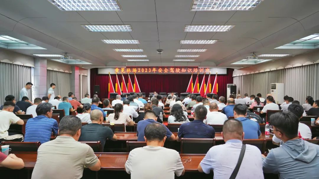 东升国际官网林业集团参加2023年安全驾驶知识培训班